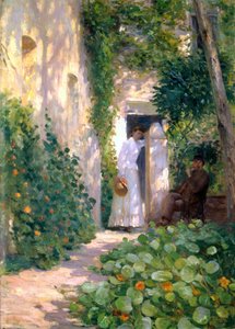 Nasturtiums by Tudor St George Tucker
